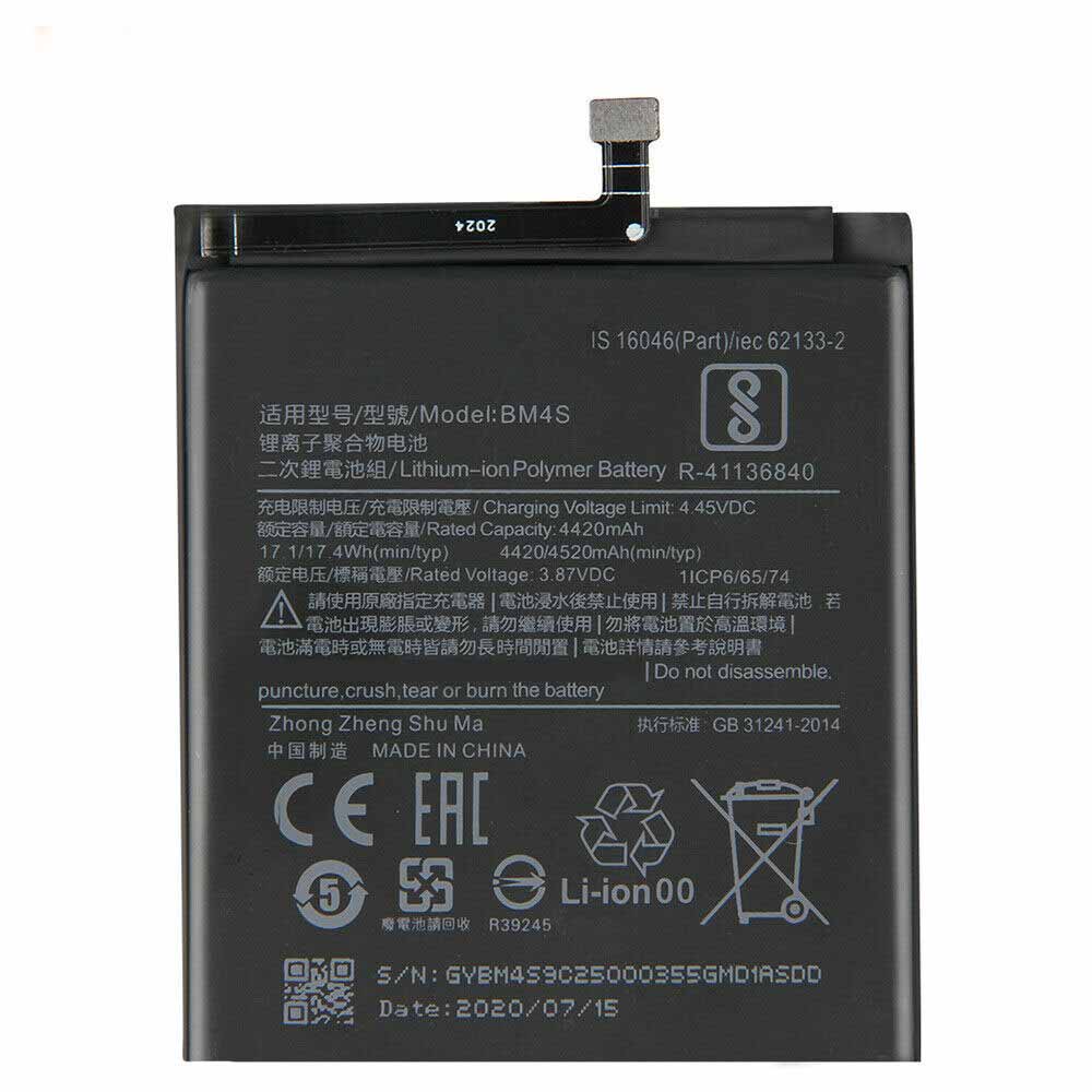 Batería para XIAOMI Mi-10-/xiaomi-bm4s